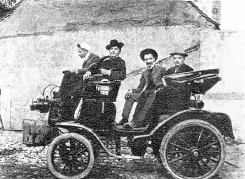 Prvi auto Taxi u Zagrebu 1901. godine